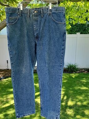 Wrangler Mens Relax Fit Jeans 44x29.5